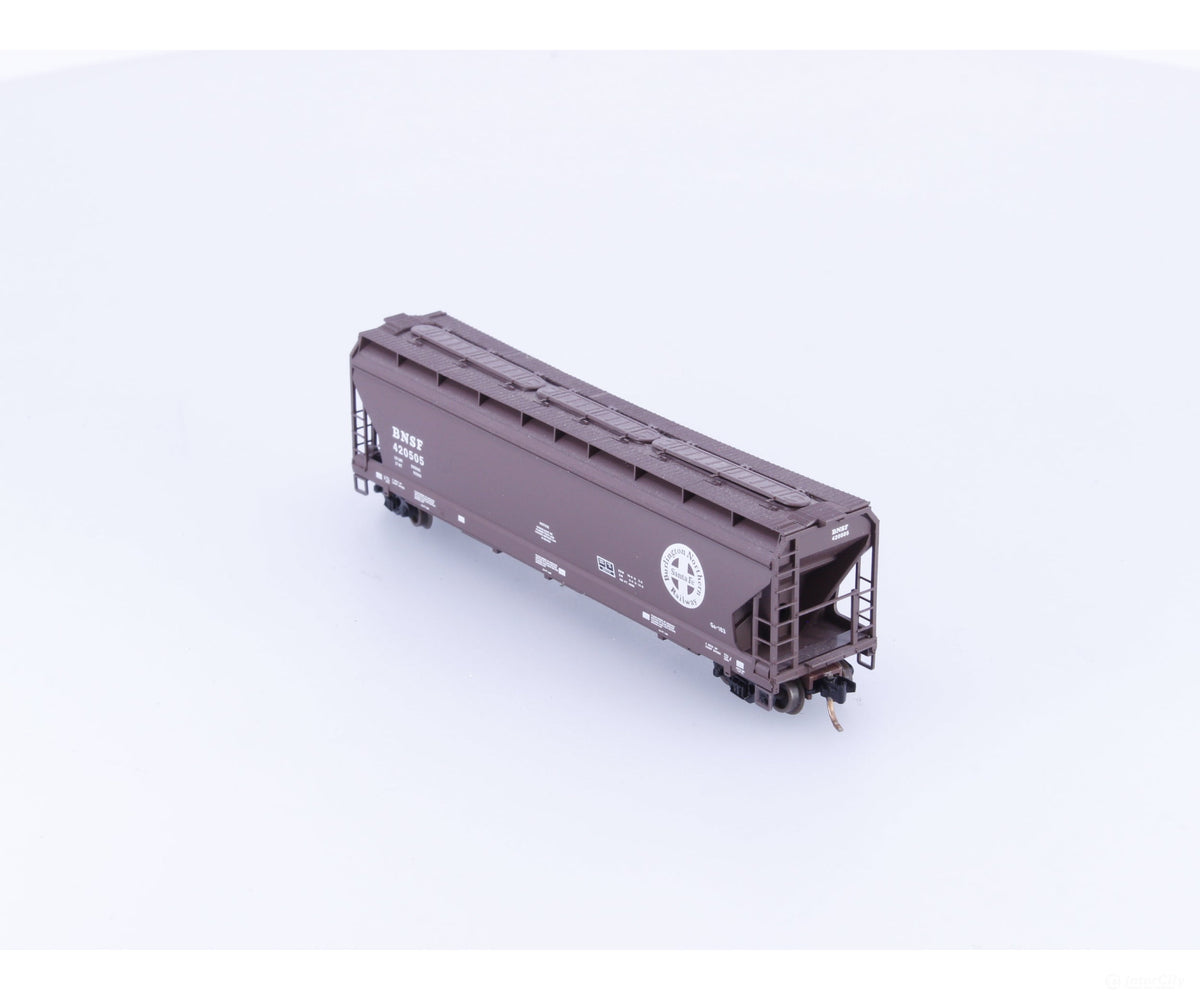 Micro Trains 94180 N 3 Bay ACF Covered Hopper #2 Burlington Northern Santa Fe (BNSF) 420505 - Freight Cars