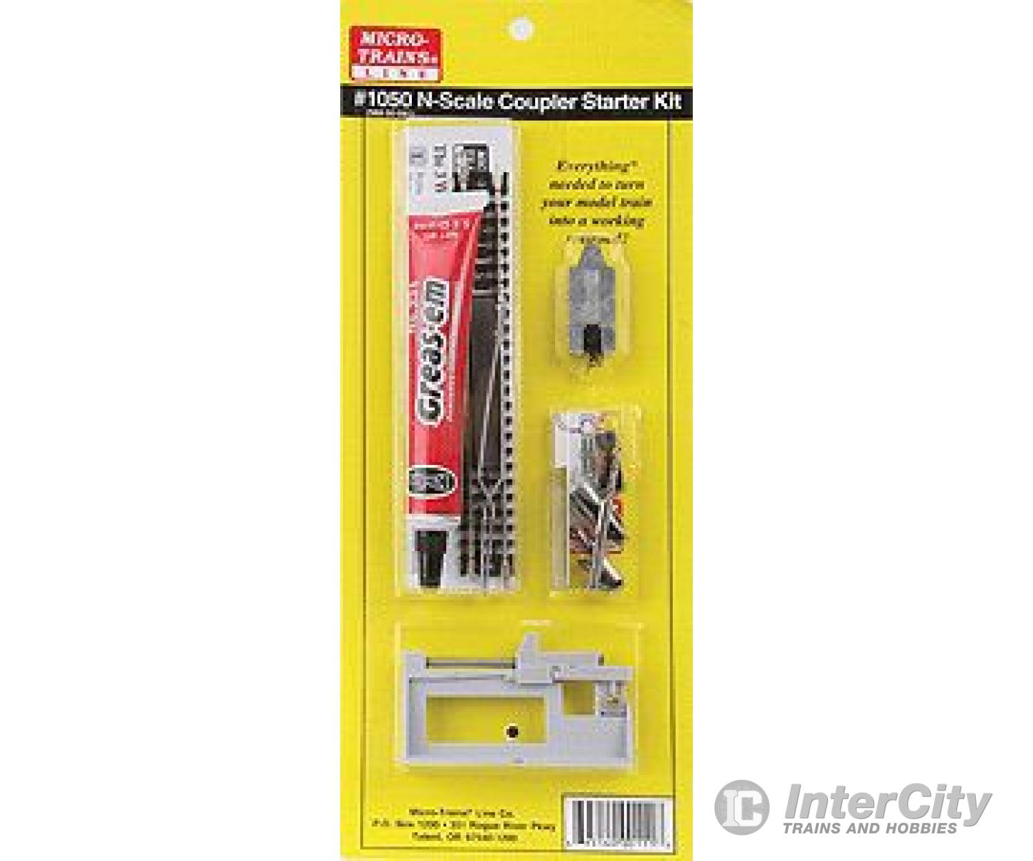 Micro Trains 98800081 Coupler Starter Kit - Includes 1/4Oz 6G Greas-Em Dry Lubricant Couplers &