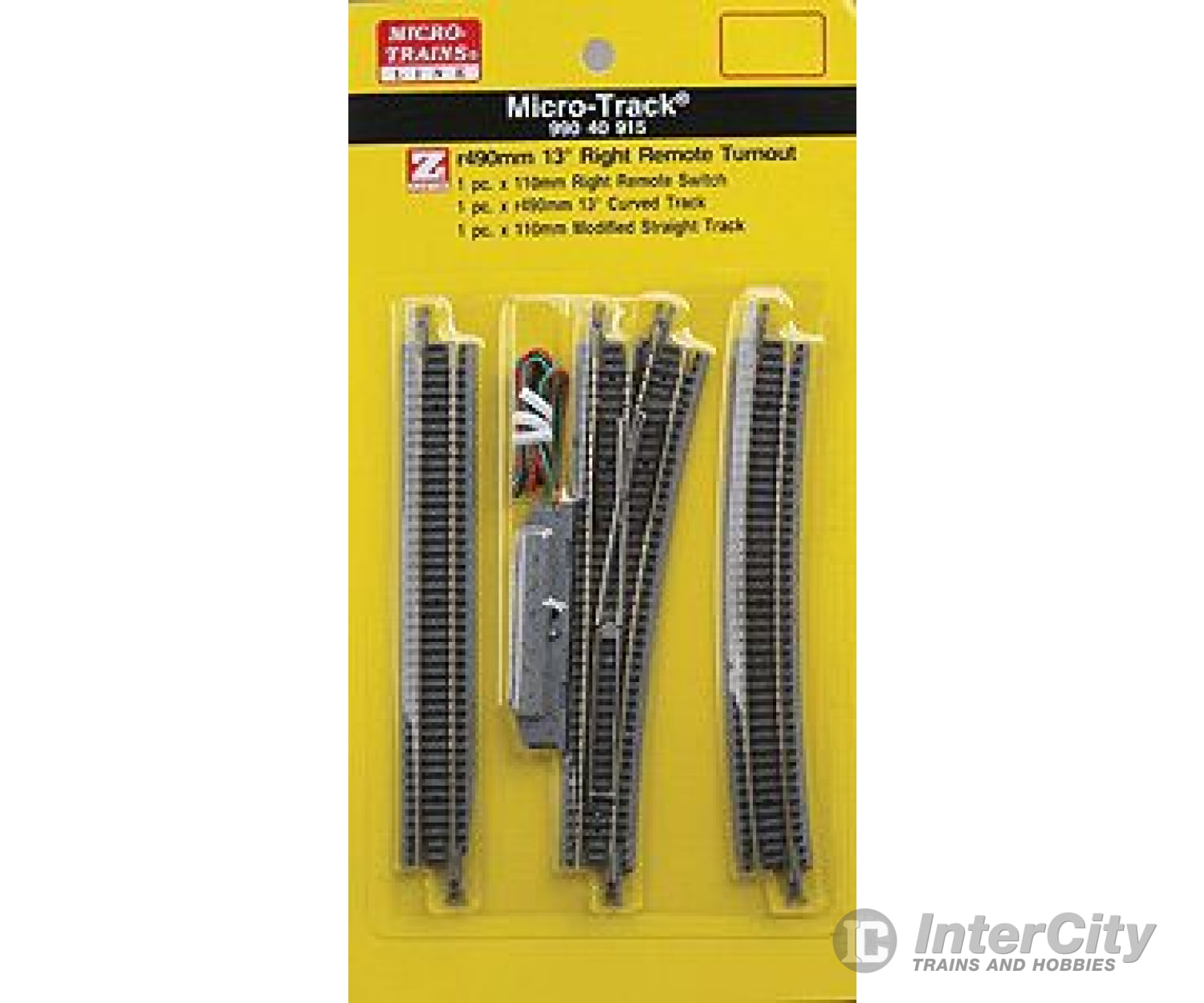 Micro Trains 99040915 Track 13-Degree Remote Turnout - Right-Hand & Turnouts