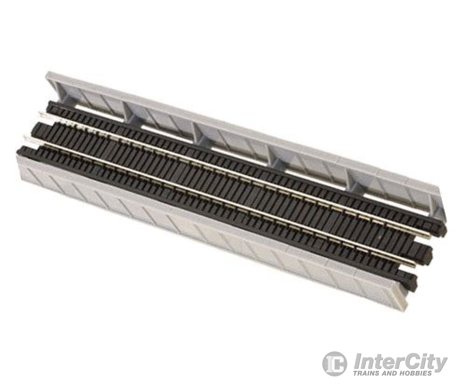 Micro Trains 99040951 Single-Track Plate Girder Bridge - Kit Gray Tunnels & Bridges