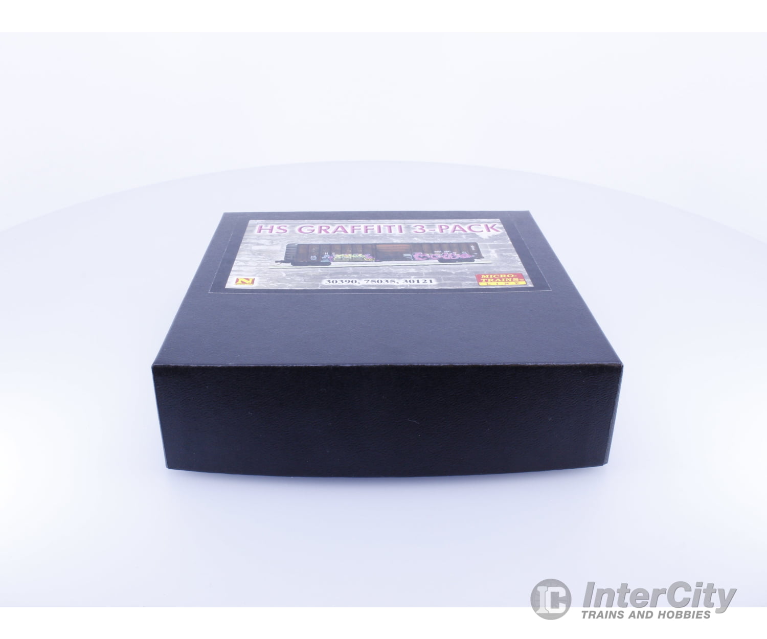 Micro Trains 99305370 N 50’ Boxcar 3 Pack Weathered with Graffiti Hartford & Slocumb (HS) 30390,75035,30121 Freight Cars