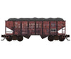 Micro Trains HO 2500003 Grit n’ Grime 2-Bay Hopper Kit CB&Q 189073 Freight Cars