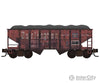 Micro Trains HO 2500003 Grit n’ Grime 2-Bay Hopper Kit CB&Q 189073 Freight Cars