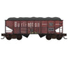 Micro Trains HO 2500004 Grit n’ Grime 2-Bay Hopper Kit CB&Q 189248 Freight Cars