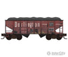 Micro Trains HO 2500004 Grit n’ Grime 2-Bay Hopper Kit CB&Q 189248 Freight Cars