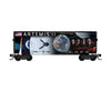 Micro Trains HO 310010003 AAR 40’ Insulated Plug-Door Boxcar - Kit - Artemis II Mission Commemorative (black blue red)