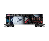 Micro Trains HO 310010003 AAR 40’ Insulated Plug-Door Boxcar - Kit - Artemis II Mission Commemorative (black blue red)