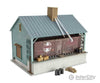 Micro Trains Ho 90056010 Grain Storage Building W/40’ Boxcar - Kit Unpainted Structure Boxcar