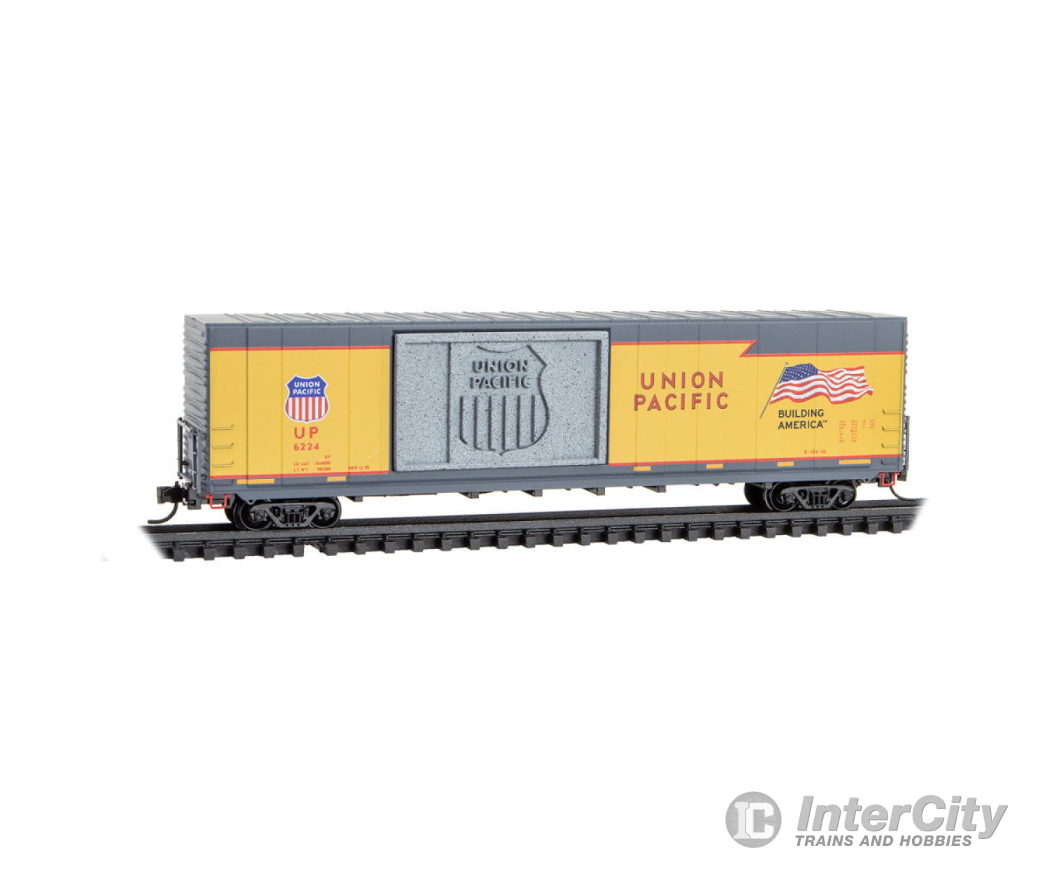 Micro Trains Line N 10200844 Modified 60’ Excess-Height Double-Plug-Door Boxcar - Ready-To-Run