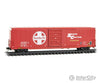 Micro Trains Line N 10400190 60’ Excess Height Single-Door Boxcar With Riveted Sides Santa Fe