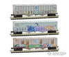 Micro Trains Line N 50 Airslide Covered Hopper 3-Pack - Ready To Run Archer-Daniels-Midland 53077