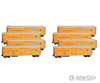 Micro Trains Line N 51 3-3/4 Riveted Side Mechanical Reefer 8-Car Runner Pack - Ready To Run Pacific