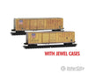 Micro Trains Line N 98305078 50’ Rib-Side Double-Door Boxcar No Roofwalk 2-Pack Union Pacific