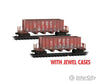 Micro Trains Line N 98305079 Ortner 3-Bay Rapid Discharge Hopper 2-Pack Florida East Coast #15227