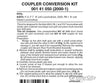 Micro Trains N 141050 Locomotive Coupler Conversion Kits -- Kato F3A F7A E7A E9A Rear Couplers &