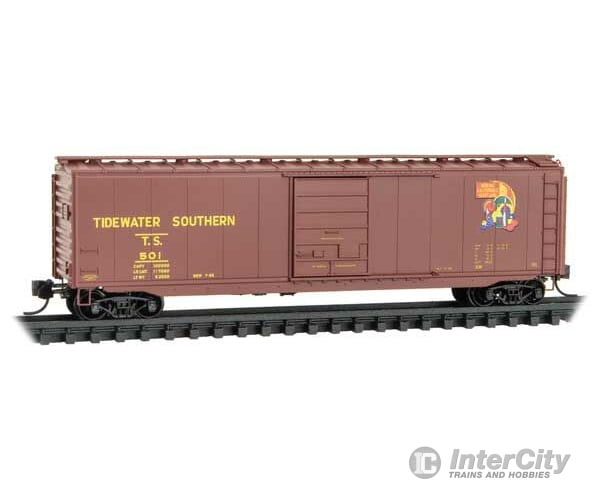 Micro Trains N 03100570 Micro-Trains Mtl Ts Tidewater Southern 50 Single Door Box Car #501 Freight