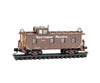 Micro Trains N 10000321 36’ Riveted-Steel Cupola Caboose - Southern Pacific #1208 (Boxcar Red orange white Sand Serif