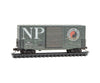 Micro Trains N 10144011 Pullman-Standard 40 Hy-Cube Boxcar - Ready To Run -- Northern Pacific Bn