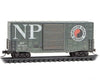 Micro Trains N 10144011 Pullman-Standard 40 Hy-Cube Boxcar - Ready To Run -- Northern Pacific Bn