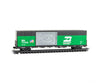 Micro Trains N 10200851 Modified 60’ Excess-Height Double-Plug-Door Boxcar - Ready-to-Run - Burlington Northern #7096