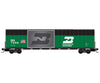 Micro Trains N 10200851 Modified 60’ Excess-Height Double-Plug-Door Boxcar - Ready-to-Run - Burlington Northern #7096