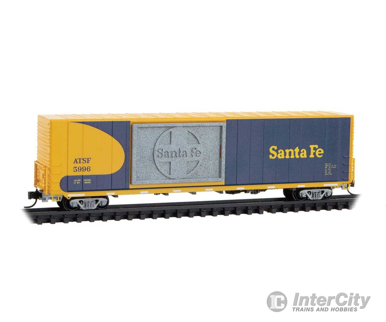 Micro Trains N 10200852 Honoring Class 1 Railroads Boxcar ATSF 5996 Freight Cars