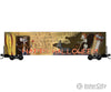 Micro Trains N 10200853 Modified 60’ Excess-Height Double-Door Boxcar - 2025 Micro-Mouse Halloween (tan black) Freight