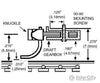 Micro Trains N 102009 #1023 Magne-Matic(R) Coupler - Assembled -- With Body Mount Draft Gear 2 Pair