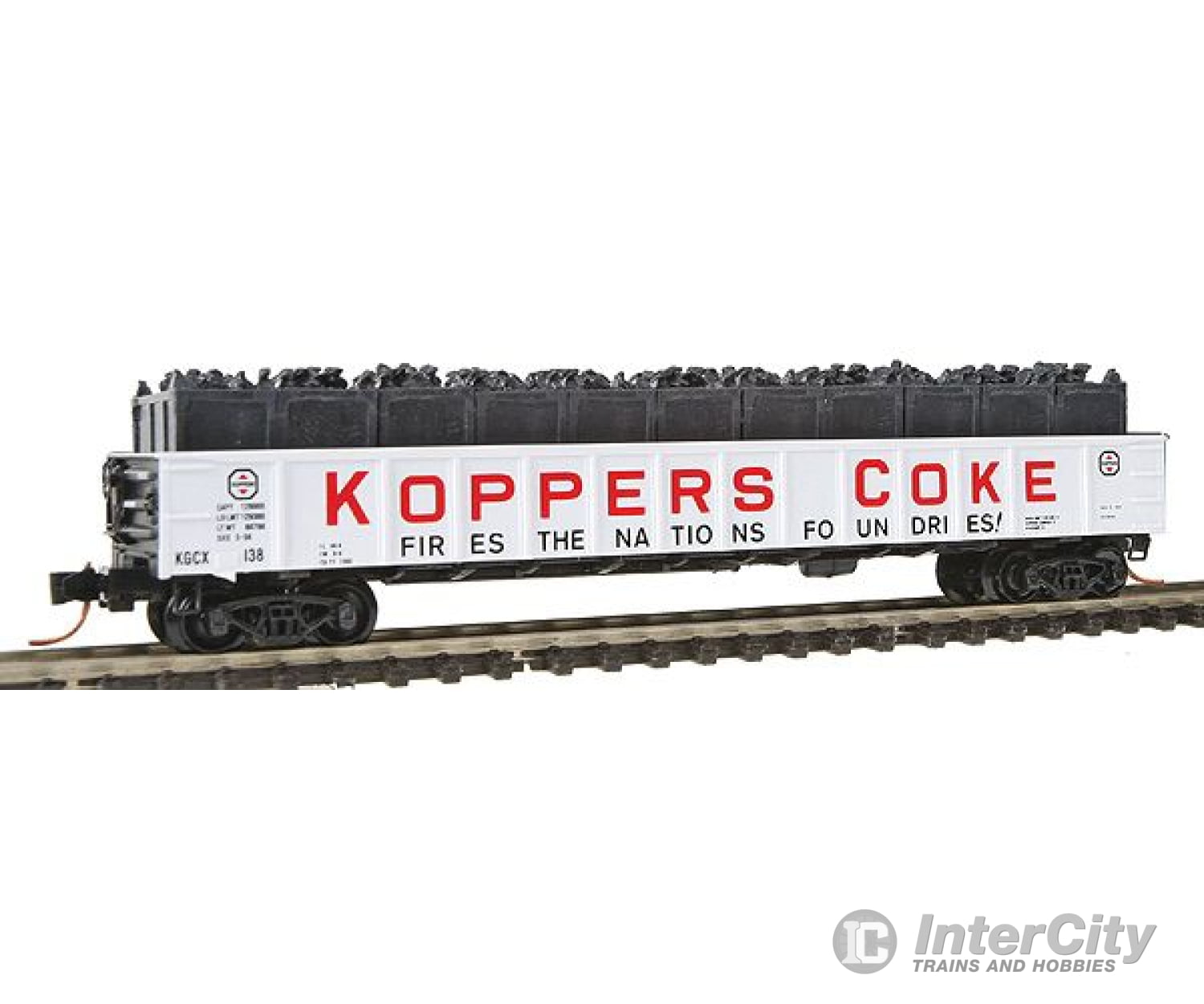 Micro Trains N 10500712 50 Steel Side 14-Panel Fixed-End Straight-Side Gondola - Ready To Run --