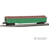 Micro Trains N 10600200 50 Steel 15-Panel Covered Gondola W/Fixed Ends - Ready To Run -- Undecorated