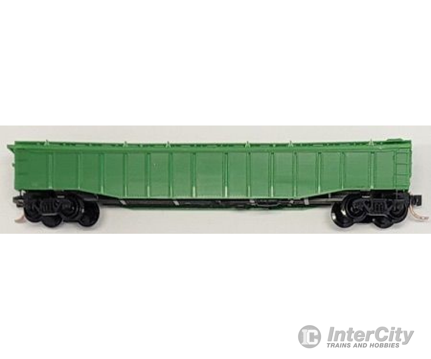 Micro Trains N 10600200 50 Steel 15-Panel Covered Gondola W/Fixed Ends - Ready To Run -- Undecorated