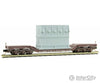 Micro Trains N 10900150 Heavyweight 6-Axle Depressed-Center Flatcar With Generator Load - Ready To