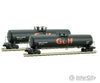 Micro Trains N 11000331 56 General Service Tank Car - Ready To Run -- Gulf Oil 20006 (Black Orange)