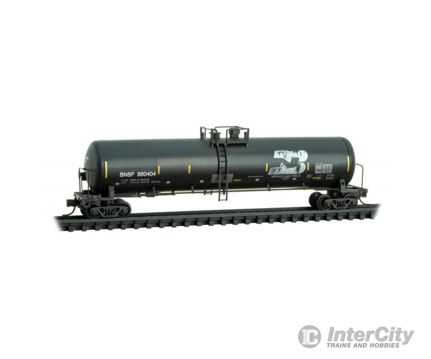 Micro Trains N 11044540 56 General-Service Tank Car - Ready To Run -- Burlington Northern Santa Fe