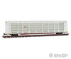 Micro Trains N 11100341 89 Tri-Level Enclosed Auto Rack - Ready To Run -- Canadiannational Nkcr 9199