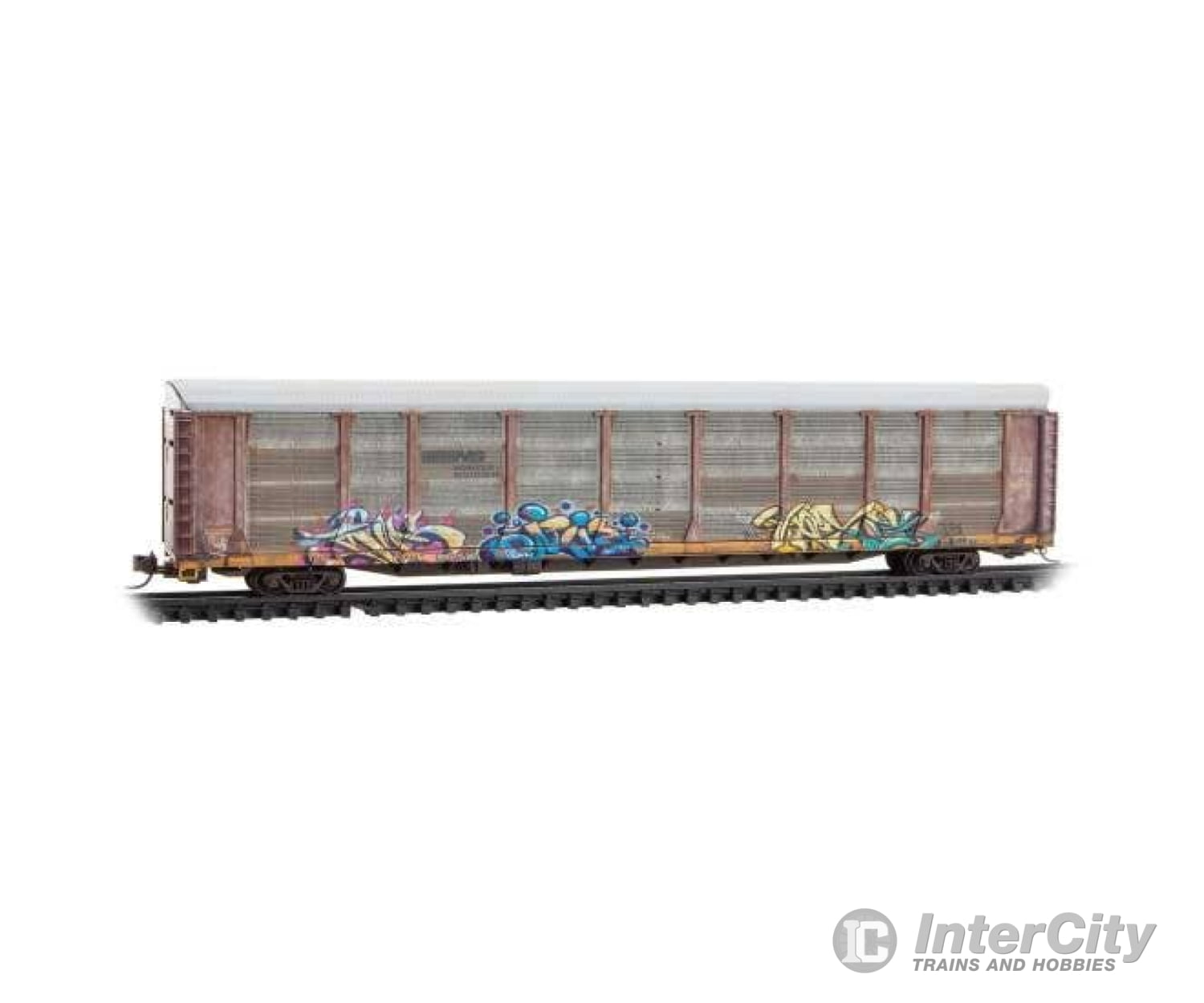 Micro Trains N 11144480 89’ Tri-Level Enclosed Auto Rack - Ready To Run Norfolk Southern Ttgx