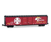 Micro Trains N 12200062 Greenville 60 Double-Door Boxcar W/41 3 Wheelbase - Ready To Run -- Santa Fe