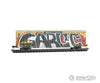 Micro Trains N 12344023 60’ Rib-Side Double-Plug-Door High-Cube Boxcar - TTX TBOX #667639 (Weathered yellow black