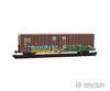Micro Trains N 12344160 60’ Rib-Side Double-Plug-Door High-Cube Boxcar - Canadian National DWC #794962 Weathered Boxcar
