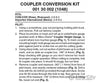 Micro Trains N 130002 Locomotive Coupler Conversion Kits -- Mrc 2-8-8-2S Couplers & Trucks
