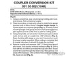 Micro Trains N 130002 Locomotive Coupler Conversion Kits -- Mrc 2-8-8-2S Couplers & Trucks