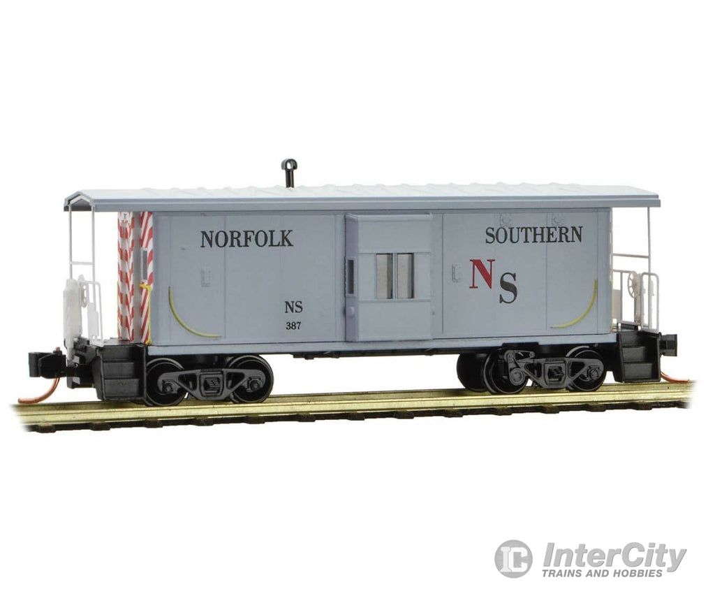 Micro Trains N 13000240 Steel Bay Window Caboose - Ready To Run -- Original Norfolk Southern 387