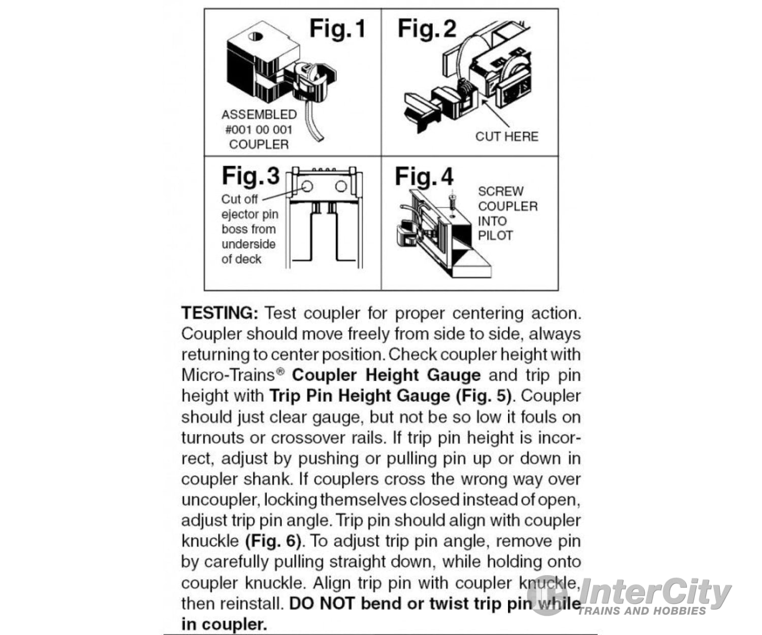 Micro Trains N 132090 Locomotive Coupler Conversion Kits W/Pilot Face -- Atlas Sd7 Or Sd9 (Black