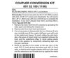 Micro Trains N 132100 Locomotive Coupler Conversion Kits W/Pilot Face -- Atlas/Roco/Walthers Fa-1