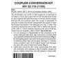 Micro Trains N 132110 Locomotive Coupler Conversion Kits W/Pilot Face -- Atlas Gp7 Or Gp9 (Black