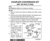Micro Trains 133010 Locomotive Coupler Conversion Kits W/Pilot Face - Bachmann 0-6-0 Usra Switcher