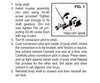 Micro Trains N 133050 Locomotive Coupler Conversion Kits W/Pilot Face -- Bachmann Sd40-2 (Front &