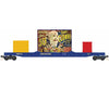 Micro Trains N 13900261 70 Circus Flatcar With Billboard Load - Ready To Run -- Ringling Bros.(R)