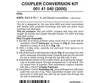 Micro Trains N 141040 Locomotive Coupler Conversion Kits -- Kato E8A & E9A Couplers Trucks