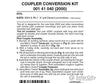 Micro Trains N 141040 Locomotive Coupler Conversion Kits -- Kato E8A & E9A Couplers Trucks